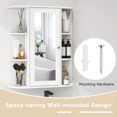 Wall Mounted Bathroom Mirror Cabinet by Snagg A Cabinet
