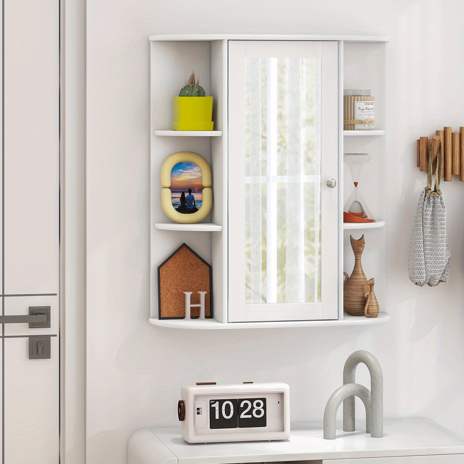 Wall Mounted Bathroom Mirror Cabinet by Snagg A Cabinet
