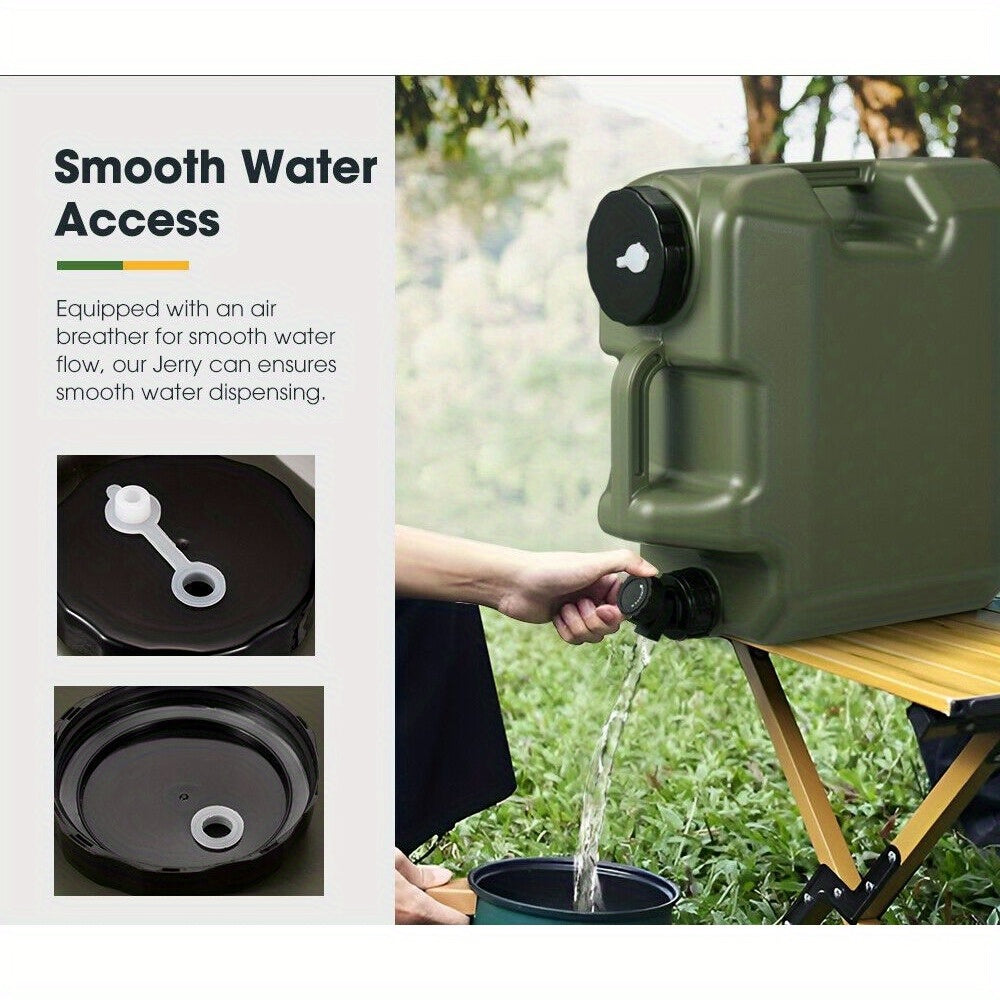 Portable Outdoor Water Barrel for Camping Hiking Off Grid & Emergency Use - 18L - Roadside Essentials