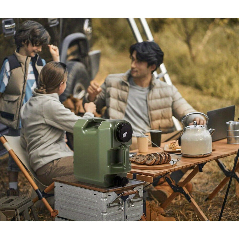 Portable Outdoor Water Barrel for Camping Hiking Off Grid & Emergency Use - 18L - Roadside Essentials