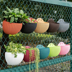 Plastic Wall Hanging Planter by Snagg A Pot