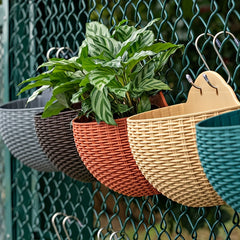 Plastic Wall Hanging Planter by Snagg A Pot