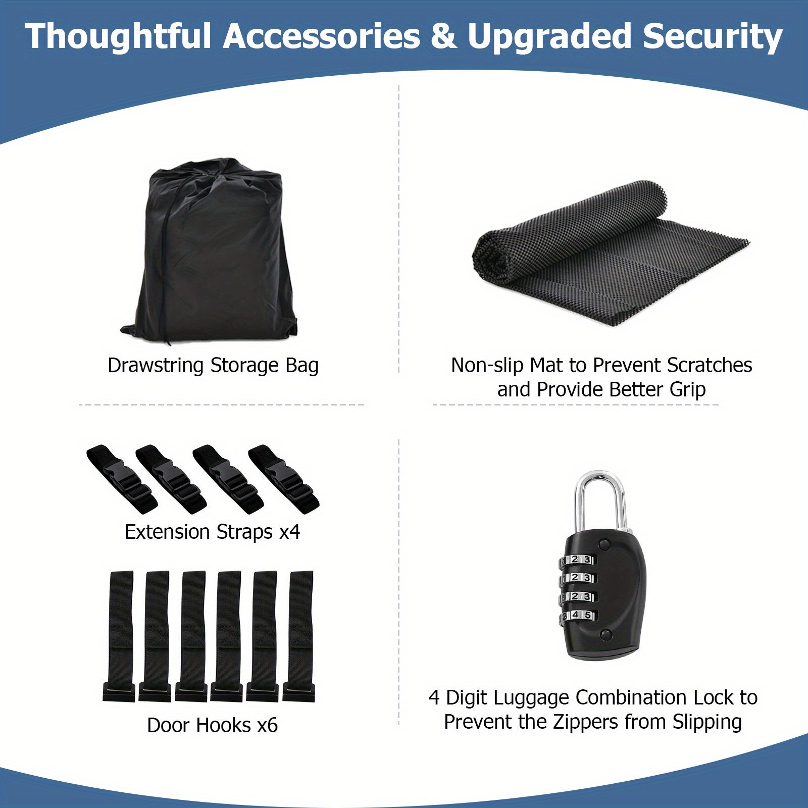 595L Car Roof Bag Cargo Carrier by Snagg A Roof Cargo