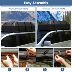595L Car Roof Bag Cargo Carrier by Snagg A Roof Cargo
