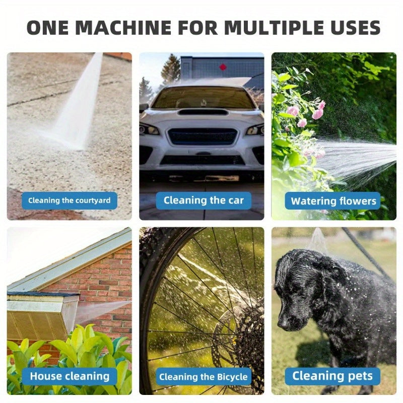 5-in-1 Cordless High-Pressure Washer