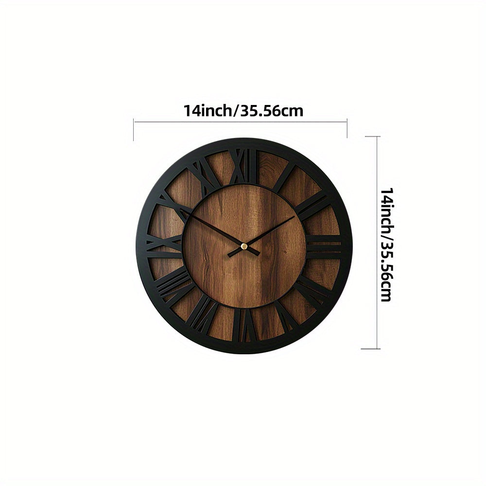 Vintage Wooden Wall Clock by Snagg A Clock