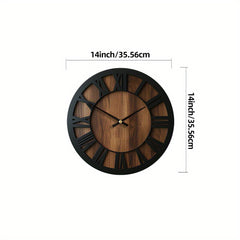 Vintage Wooden Wall Clock by Snagg A Clock