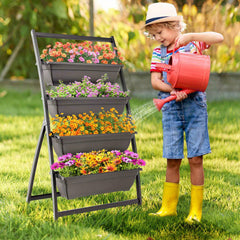 4 Tier Vertical Raised Garden Bed by Snagg A Rack