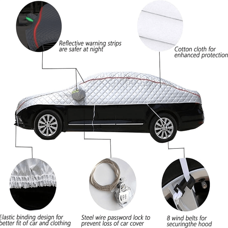 3 Layer Heavy Duty Car Cover by Snagg A Car Cover