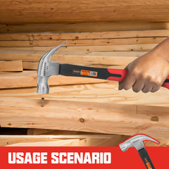 2 / 3 Pcs Shock Absorbing Hammer Set – Home Repair & DIY Essential - General Hand Tools