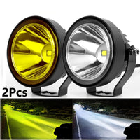 2pcs 10.16cm Round LED Off-Road Spot Lights by Snagg A Spot Lights