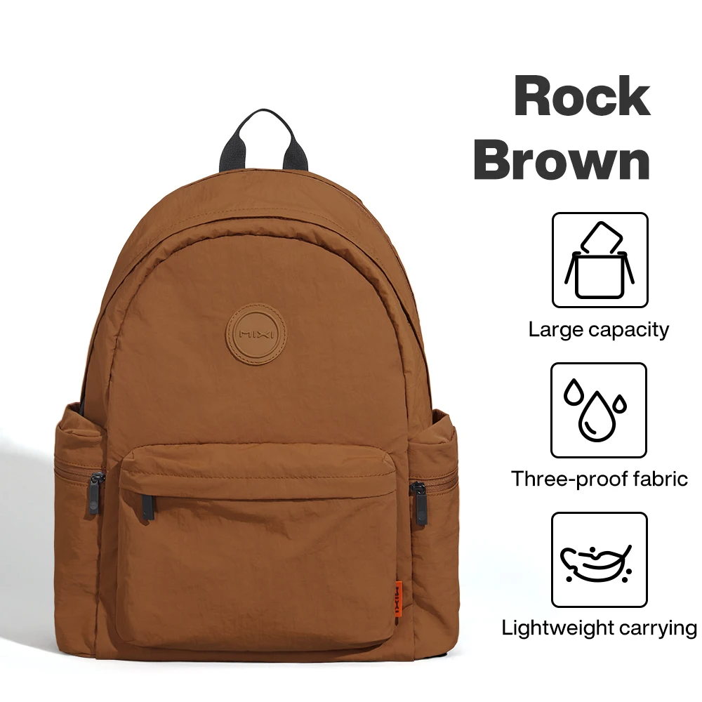 Lightweight Casual Laptop Backpack 15" – Water-Resistant Travel Bookbag & Small Hiking Bag (17–20L)