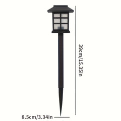 8 Pack Outdoor Lawn & Patio Decorative Lanterns Solar LED Garden Lights by Snagg An Outdoor Light
