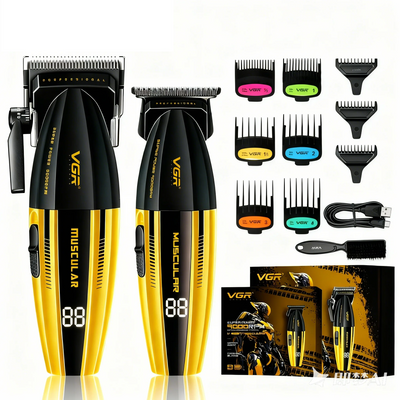 Professional 9000 RPM Master Clipper – Powder Metallurgy Precision Blade & 150 Minute High Performance Cordless System