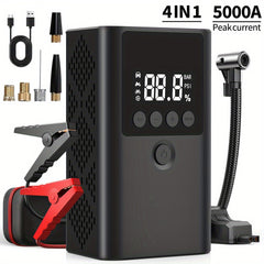 150PSI Portable Car Jump Starter with Air Compressor by Snagg A Jump Starter