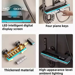 LED Rain Shower System by Snagg A Shower Head