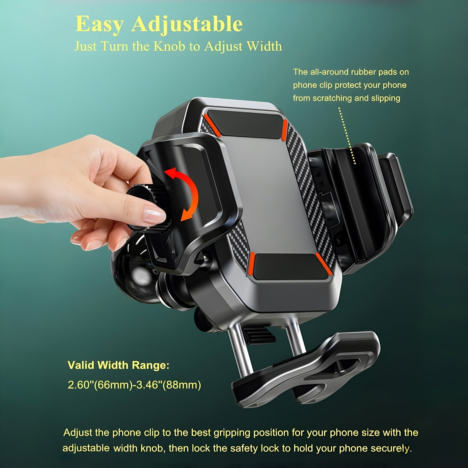 Motorcycle Phone Mount by Snagg A Phone Holder