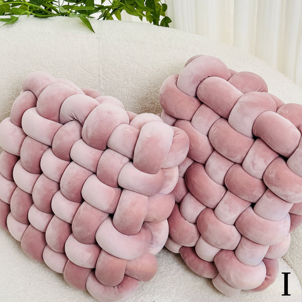 2pcs Knot Throw Pillow Set by Snagg A Cushion