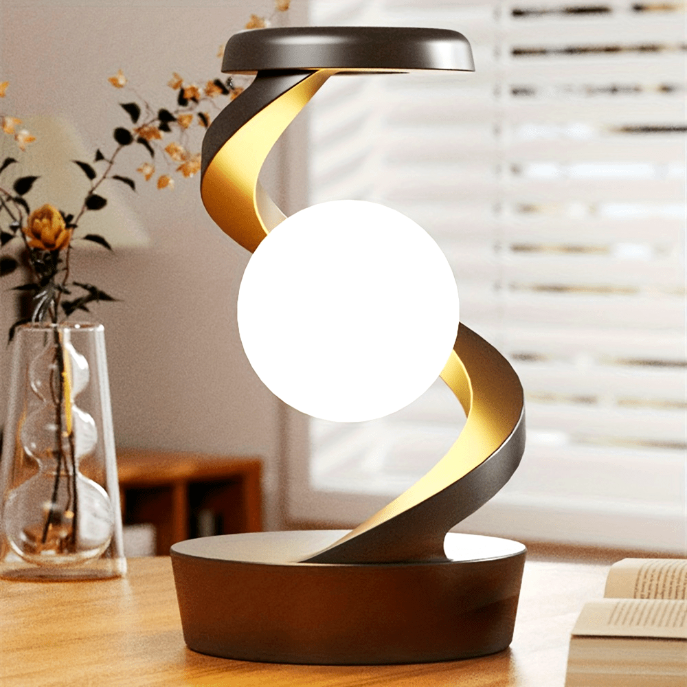 Multifunctional Rotating Floating Lamp by Snagg A Table Lamp