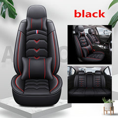 5 Seater PU Leather Car Seat Cover Set by Snagg A Seat Cover