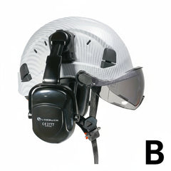 Carbon Fiber Pattern Safety Helmet by Snagg A Safety Helmet