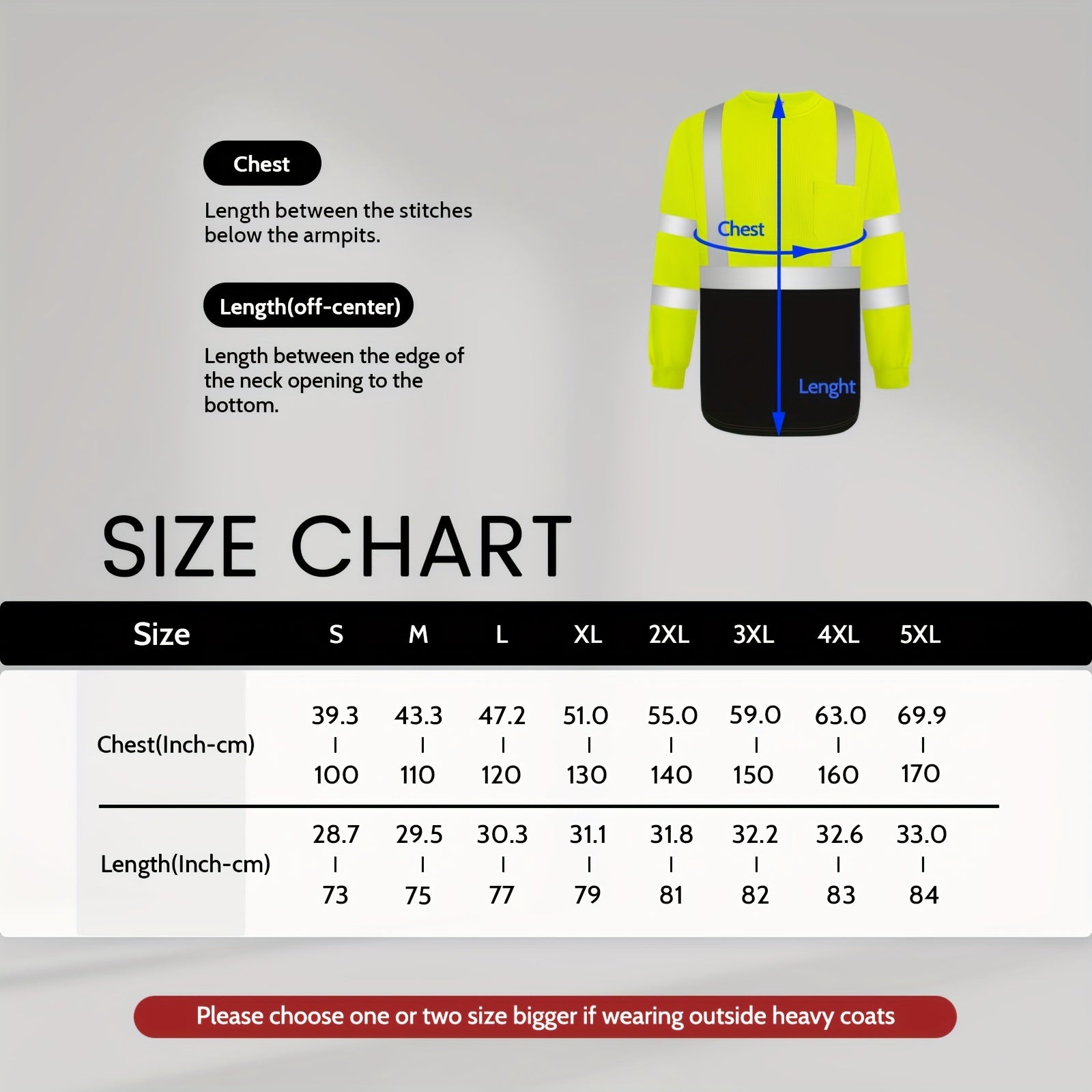 3 Pack High Visibility Safety Shirts by Snagg A Safety Shirt