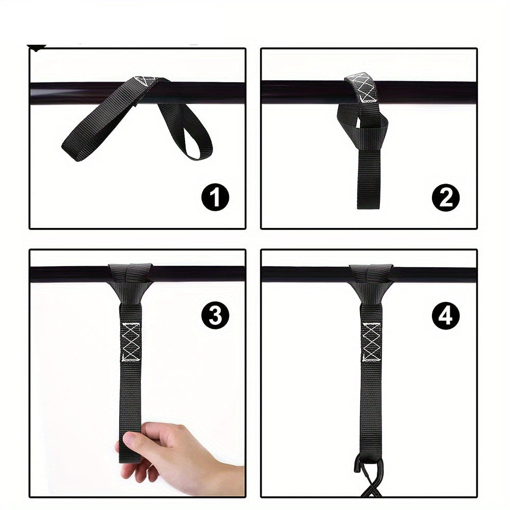 4pcs Heavy Duty Ratchet Straps by Snagg A Ratchet Strap