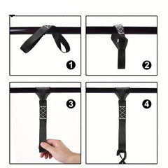 4pcs Heavy Duty Ratchet Straps by Snagg A Ratchet Strap