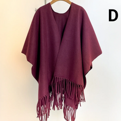 High End Solid Colour Winter Scarf for Women