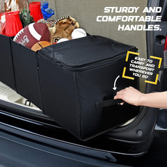 Large Foldable Car Trunk Organizer by Snagg A Storage Box