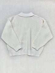 Men’s Loose Striped Knitted Golf Sweater by Snagg A Jumper