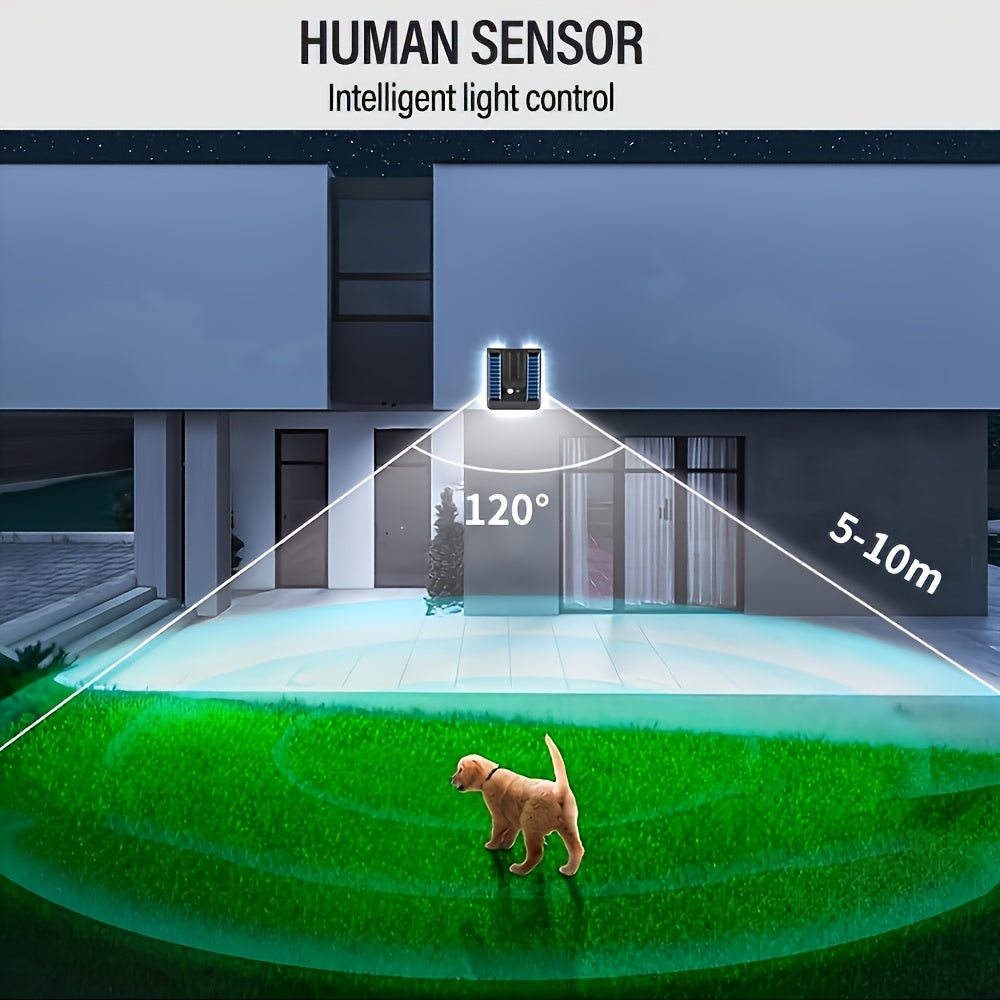 6pcs Solar IP65 Outdoor LED Flood Lamps with Motion Sensor by Snagg An Outdoor Light