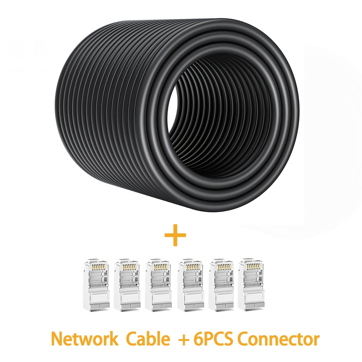 Cat 8 Ethernet Cable – 330ft Double-Shielded 40Gbps High-Speed Network Cable by Snagg A Network Cable