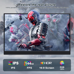 17.3" Portable Gaming Monitor - 1080P FHD IPS