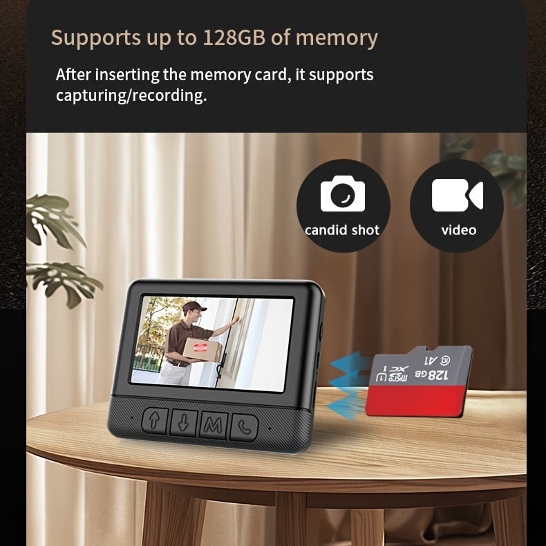 Wireless Video Doorbell with 4.3″ Display by Snagg A Doorbell Camera