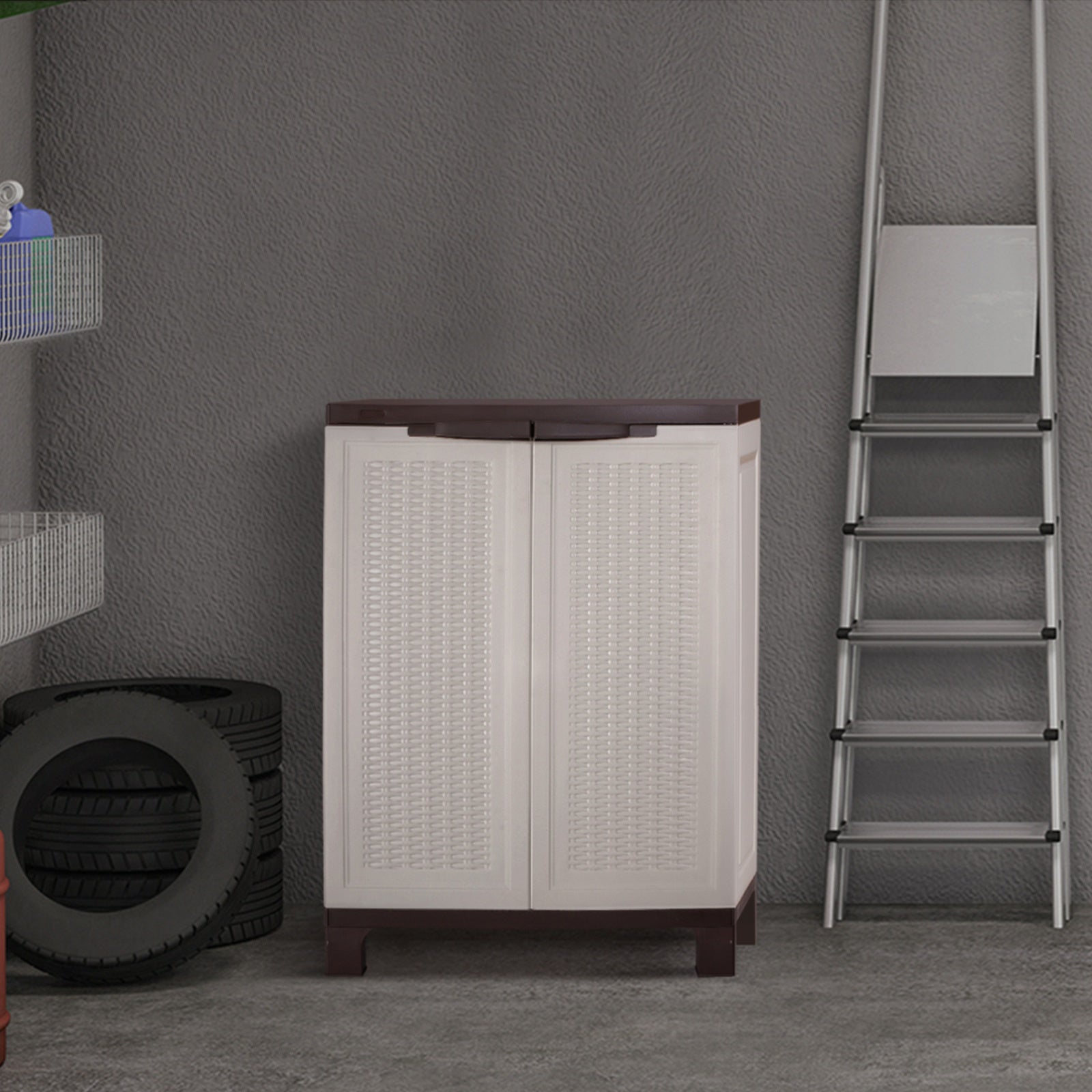 Outdoor Storage Lockable Garden Cabinet Box by Snagg A Box