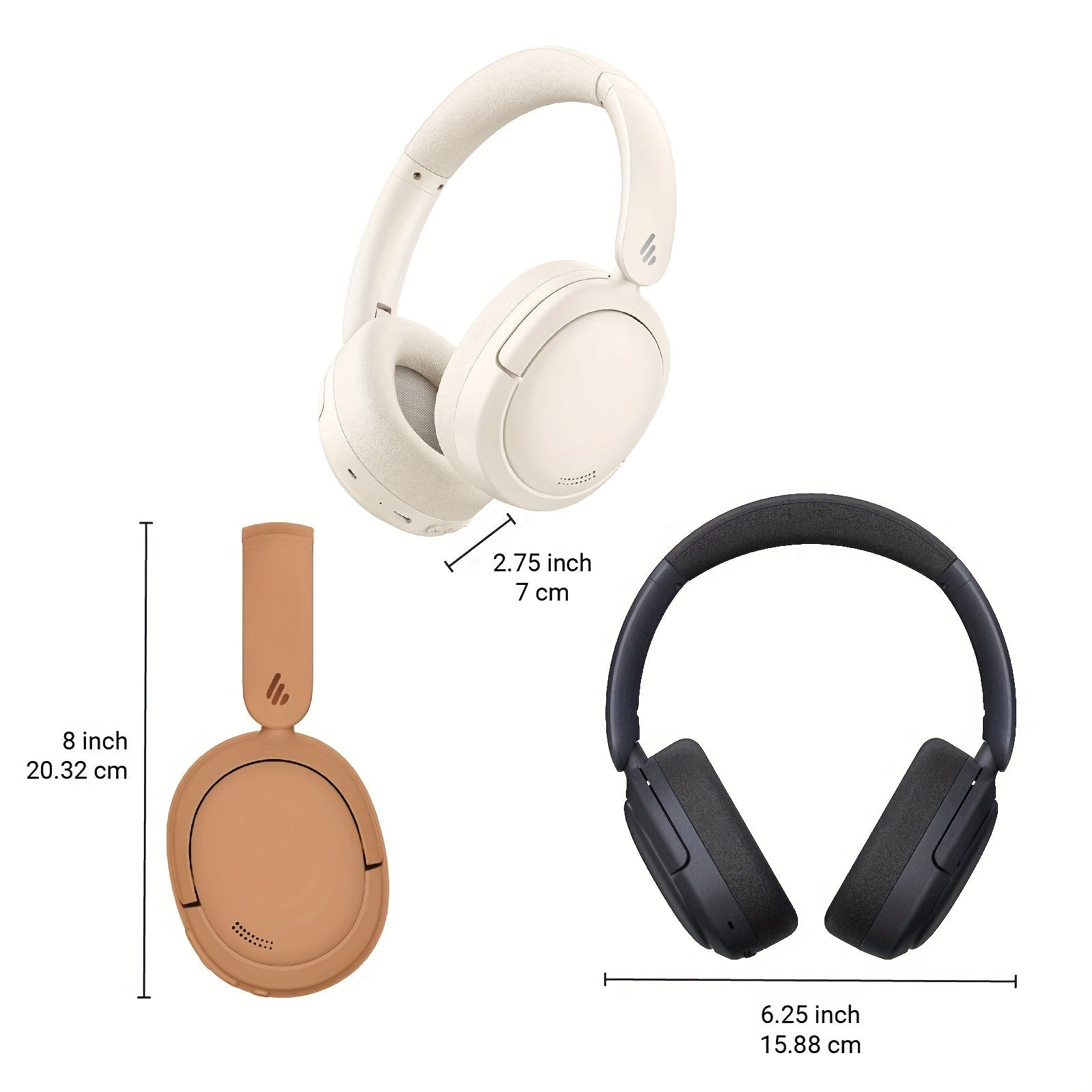 Wireless ANC Headphones | Over-Ear Bluetooth Headset (45H Playtime, Fast Charging) by Snagg A Headphone