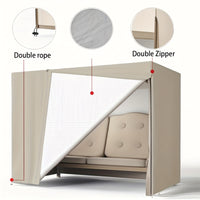 Beige Oxford Swing Chair Cover by Snagg A Canopy Tent