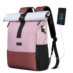 Large Capacity Waterproof Travel Backpack 15.6" with USB Charge Port