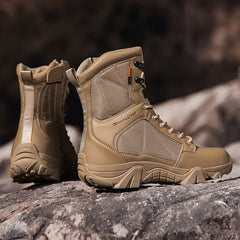 Men's High Top Work Boots with Steel Toe Protection by Snagg A Safety Shoes