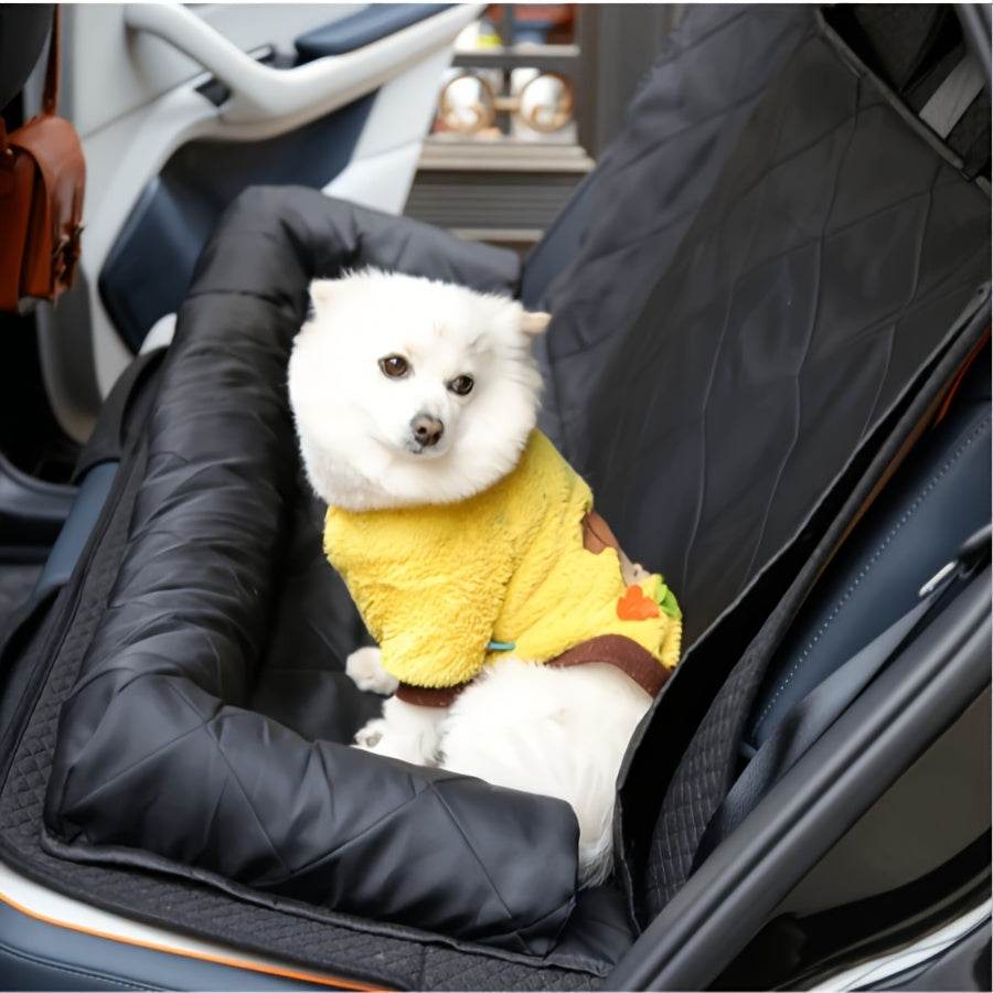 Cozy Nylon Pet Car Seat Cover - SnaggIt