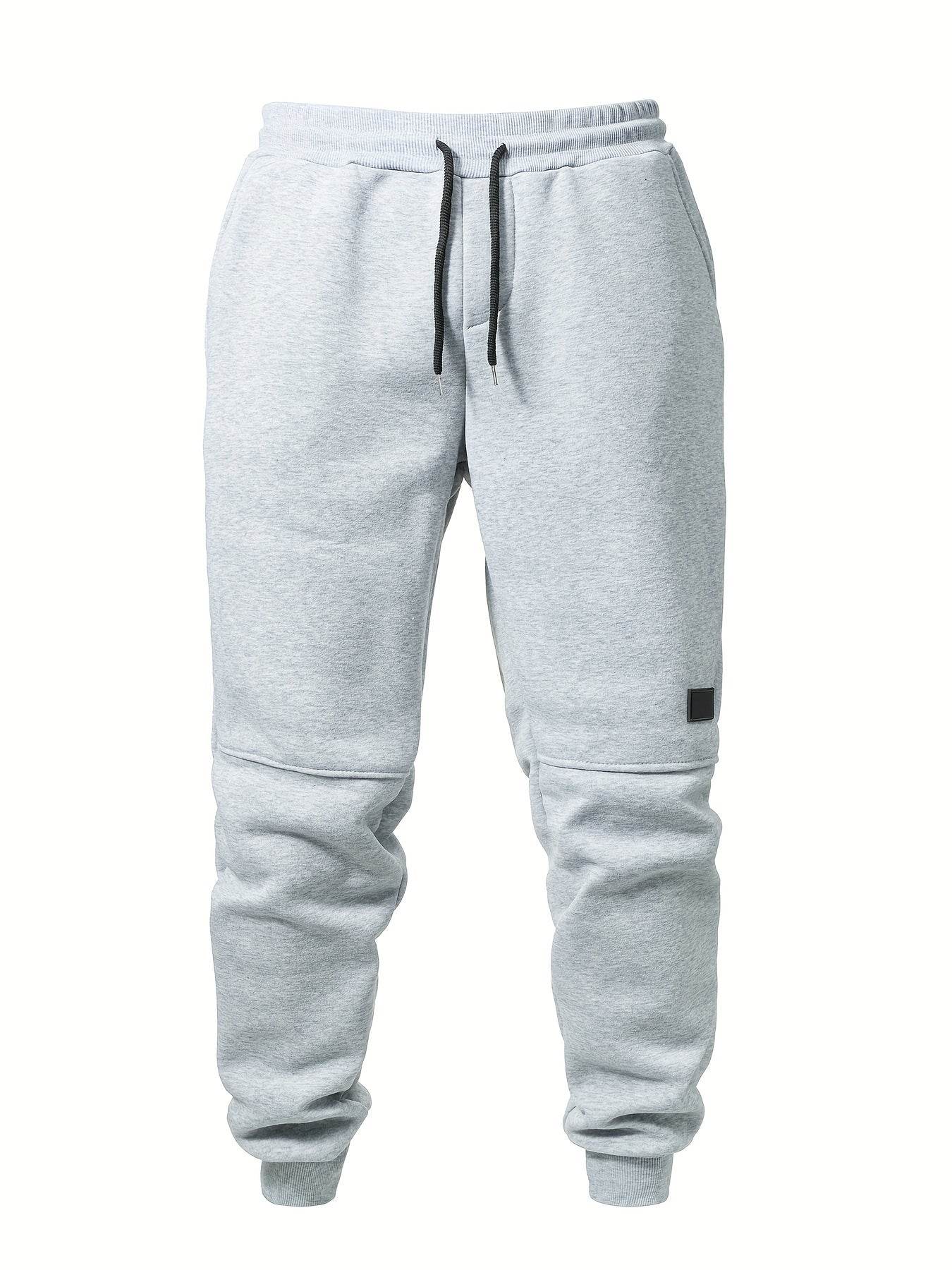 5pcs Men’s Fleece-Lined Jogger Sweatpants - SnaggIt