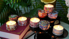 16 Pack Natural Soy Wax Scented Candle Gift Set by Snagg A Candle