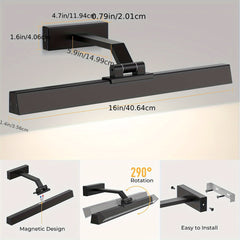 40cm Rechargeable LED Display Light by Snagg A Wall Light