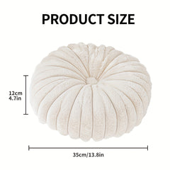 2pcs Plush & Cozy Round Throw Pillows by Snagg A Cushion