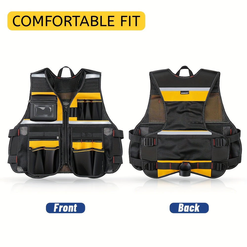 Adjustable Electrician Tool Vest by Snagg A Tool Vest