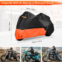 Trike Motorcycle Cover by Snagg A Motorcycle Cover