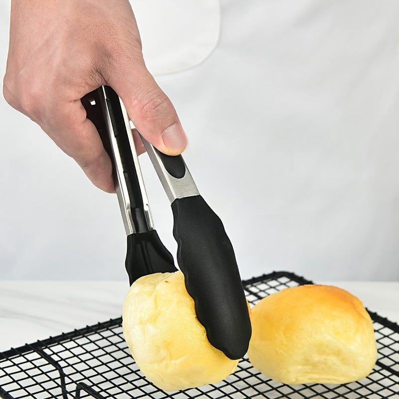 8pcs 9 Inch Stainless Steel Kitchen Tongs by Snagg A Tong