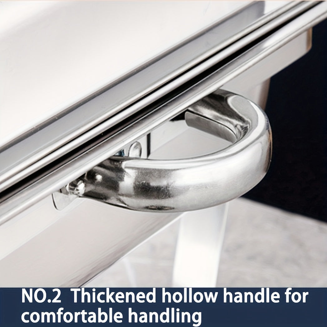 Stainless Steel Buffet Chafing Dish Set by Snagg A Insulated Stove