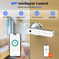 4 in 1 Smart Fingerprint Door Lock by Snagg A Smart Door Lock